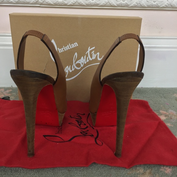 Christian Louboutin Altimaya 140 Slingback 39 - Picture 5 of 6